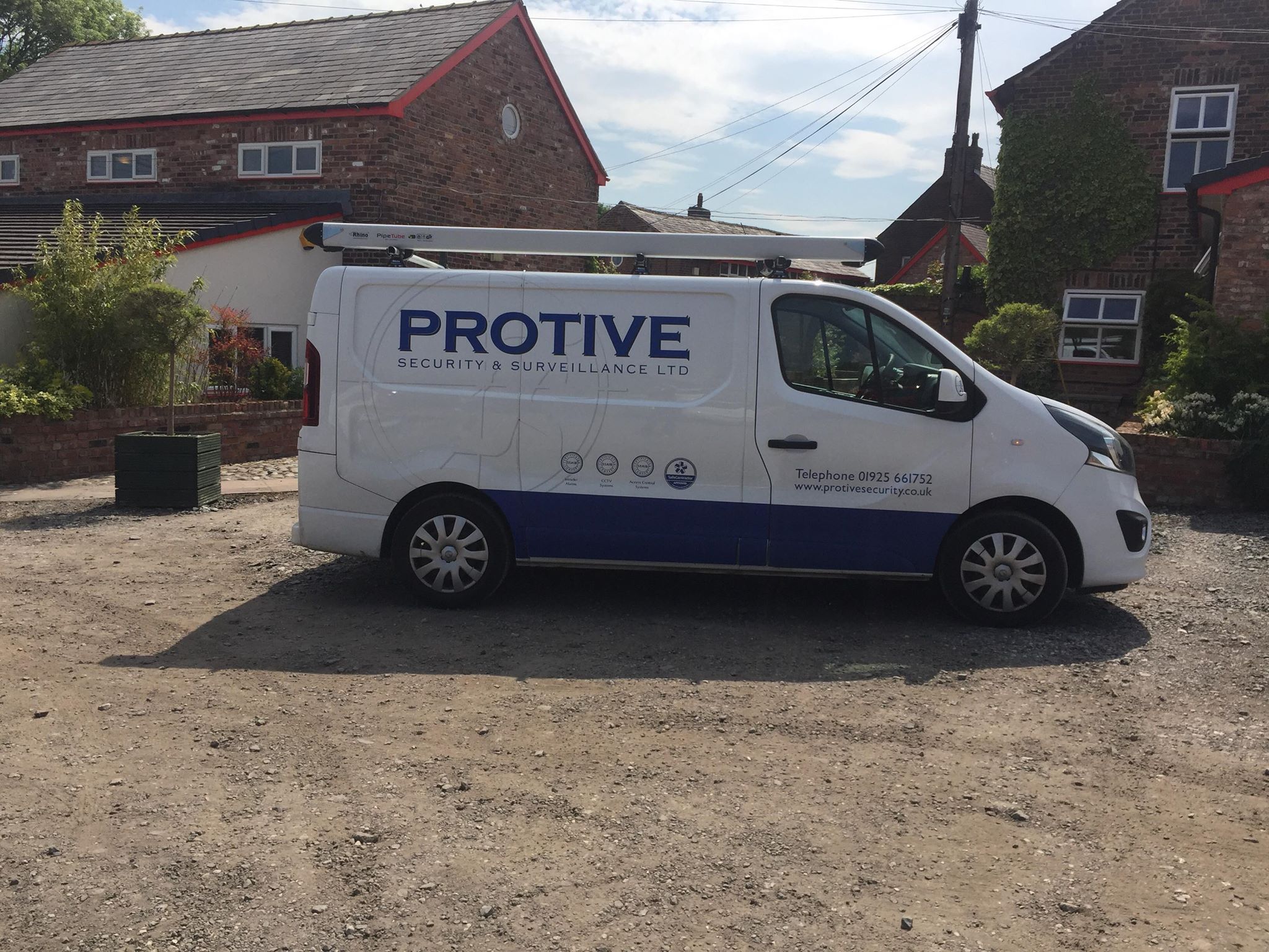 IP CCTV Installation Cheshire Protive van