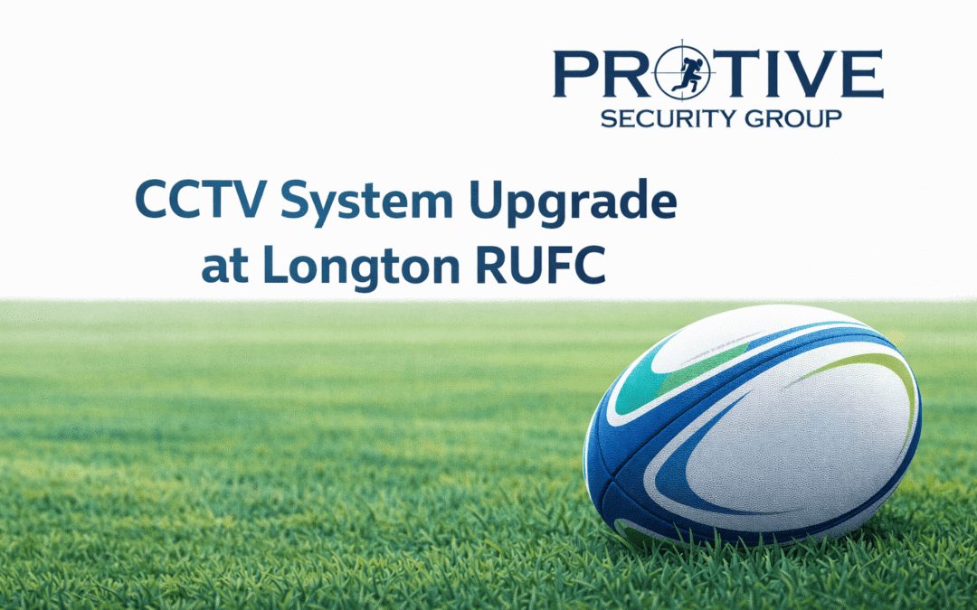 CCTV system upgrade at Longton RUFC in Stoke-on-Trent
